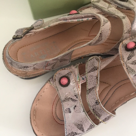 L'Artiste by Spring Step Multicolor Sandals - Picture 8 of 14